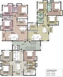 Project Image of 1440.0 - 1533.0 Sq.ft 3 BHK Apartment for buy in Abira Kaninika