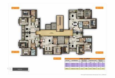 Project Image of 375.0 - 1006.0 Sq.ft 1 BHK Apartment for buy in Sattva Misty Charm