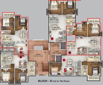 Project Image of 430.0 - 1128.0 Sq.ft 1 BHK Apartment for buy in Daffodil Jeebon Residency