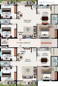 Project Image of 1275.0 - 1725.0 Sq.ft 2 BHK Apartment for buy in Goldstone Maple Homes
