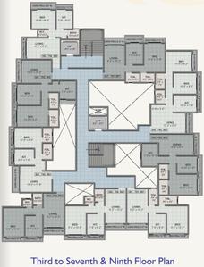 Project Image of 417.0 - 628.0 Sq.ft 1 BHK Apartment for buy in Sai Heritage