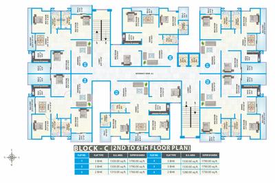 Project Image of 875.0 - 1790.0 Sq.ft 2 BHK Apartment for buy in Kirti Raman Residency