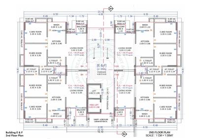 Project Image of 709.88 - 961.11 Sq.ft 2 BHK Apartment for buy in Manmohan Nand Heights