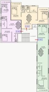 Project Image of 637.0 - 1149.0 Sq.ft 2 BHK Apartment for buy in Tirupati Enclave