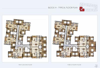 Project Image of 1150.0 - 1865.0 Sq.ft 3 BHK Apartment for buy in Lancor The Central Park Lake Front 