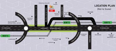 Nandanavanam Farm Plots Location Plan 1