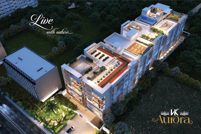 Project Image of 1290.0 - 1730.0 Sq.ft 3 BHK Apartment for buy in V K Aurora