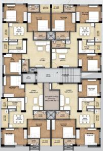 Project Image of 0.0 - 1080.0 Sq.ft 3 BHK Apartment for buy in T M Debanjali Mansion
