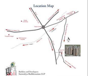 Project Image of 314.09 - 527.11 Sq.ft 1 BHK Apartment for buy in Sanwaliya Dham