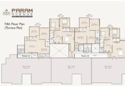 Project Image of 1350.0 - 2500.0 Sq.ft 2 BHK Apartment for buy in Param Residency