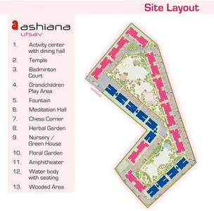 Project Image of 915.0 - 1310.0 Sq.ft 1 BHK Apartment for buy in Ashiana Utsav Apartments