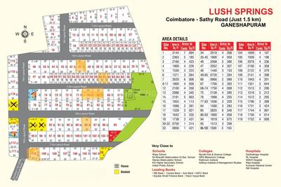 Project Image of 750.0 - 2600.0 Sq.ft Residential Plot Plot for buy in Sathish Lush Springs