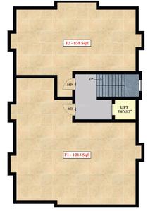Project Image of 858.0 - 1213.0 Sq.ft 2 BHK Apartment for buy in ATH Royal Sapphire