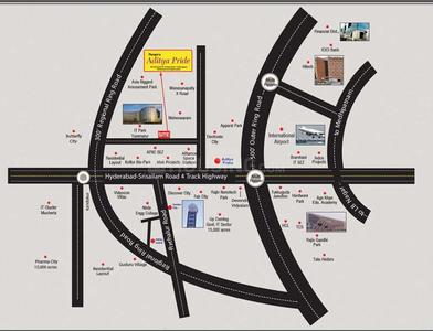 Project Image of 0.0 - 1900.0 Sq.ft 3 BHK Apartment for buy in Sri Aditya Pride