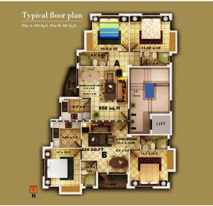 Project Image of 926.0 - 1800.0 Sq.ft 2 BHK Apartment for buy in Daffodil Hives