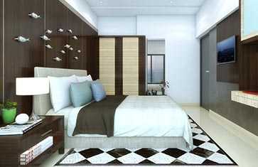 Jaydev Gorai Laxmi CHSL Casa Bellisimo B Wing Phase II Bedroom 1