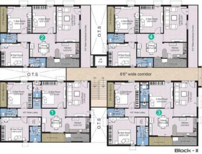 Project Image of 1145.0 - 1750.0 Sq.ft 2 BHK Apartment for buy in Home Land Avenues Kodanda Rama Homeland II