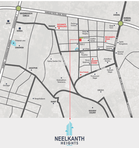 Project Image of 469.63 - 602.99 Sq.ft 2 BHK Apartment for buy in Neha Neelkanth Heights