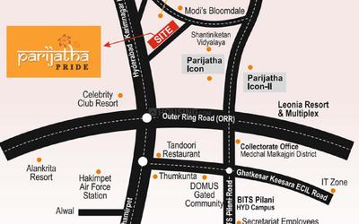 Project Image of 975.0 - 1849.99 Sq.ft 2 BHK Apartment for buy in Parijatha Pride II