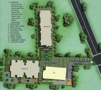 Project Image of 1545.0 - 2600.0 Sq.ft 3 BHK Apartment for buy in Green City Eutopia