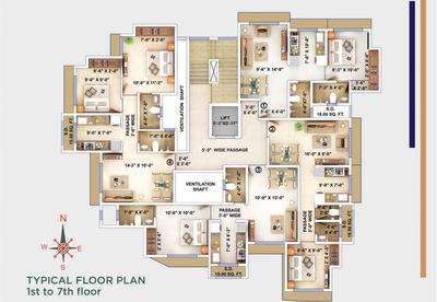 Project Image of 317.86 - 554.02 Sq.ft 1 BHK Apartment for buy in Joshi Darshani CHSL