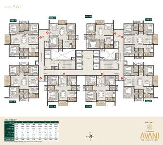 Project Image of 1268.0 - 2073.99 Sq.ft 2 BHK Apartment for buy in Bhavya Tulasivanam Avani