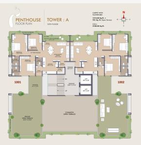 Project Image of 1214.0 - 2646.0 Sq.ft 3 BHK Apartment for buy in Shyama Serene