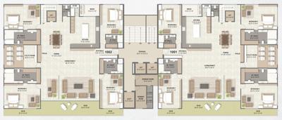 Project Image of 2890.65 - 4331.4 Sq.ft 4 BHK Apartment for buy in Avadh Miliana