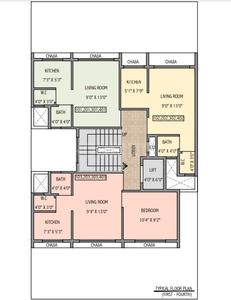Project Image of 168.0 - 271.0 Sq.ft 1 RK Apartment for buy in G C Apartment