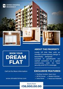 Project Image of 1120.0 - 1460.0 Sq.ft 2 BHK Apartment for buy in Shree Krishna Residency