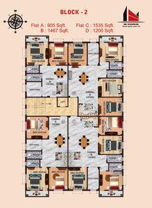 Project Image of 726.0 - 1535.0 Sq.ft 2 BHK Apartment for buy in N B Vrindavan Garden