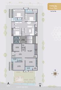 Project Image of 1068.0 - 1200.0 Sq.ft 3 BHK Apartment for buy in Aarna Bliss