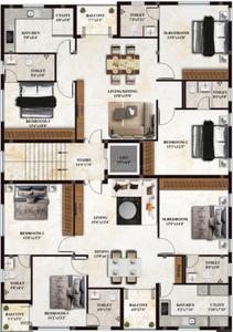 Swathi Siddhashraman Swathis Siddhashraman Typical Cluster Plan 1