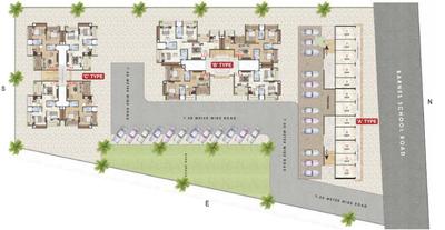 Project Image of 411.0 - 999.0 Sq.ft 1 BHK Apartment for buy in Karda Hari Sparsh Phase III