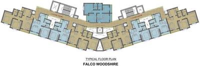 Project Image of 365.0 - 566.0 Sq.ft 1 BHK Apartment for buy in Falco Woodshire