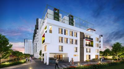 Project Image of 1320.0 - 1855.0 Sq.ft 2 BHK Apartment for buy in Ramky One Orbit