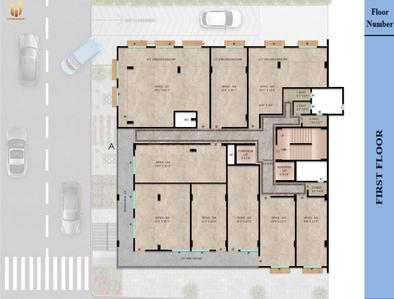 Project Image of 583.18 - 782.0 Sq.ft 2 BHK Apartment for buy in Atlanta Square