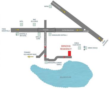 Project Image of 1204.0 - 1477.0 Sq.ft 2 BHK Apartment for buy in PNR Brinda Residency