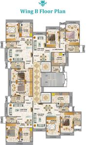 Geopreneur Mayur Phase II 16th To 19th Floor Images for Cluster Plan of Geopreneur Mayur Phase II 16th To 19th Floor 1