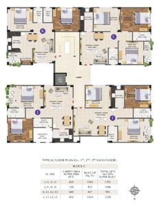 Project Image of 965.0 - 1237.0 Sq.ft 1 BHK Apartment for buy in Darjeeling Panchnai Shreedham