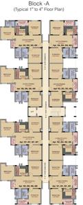 Project Image of 1107.0 - 1334.0 Sq.ft 3 BHK Apartment for buy in RSK Orchid Garden