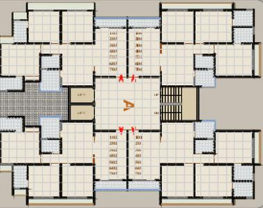 Project Image of 544.0 - 751.0 Sq.ft 2 BHK Apartment for buy in Maruti Radhe Elegance Block A B C D And E