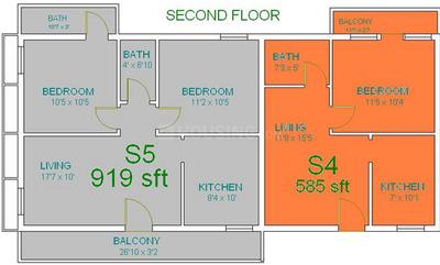 Project Image of 585.0 - 999.0 Sq.ft 1 BHK Apartment for buy in Amman Moongi Bala Homes Phase 2