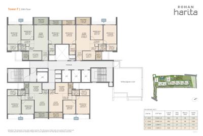 Project Image of 714.0 - 1740.0 Sq.ft 2 BHK Apartment for buy in Rohan Harita Phase 1