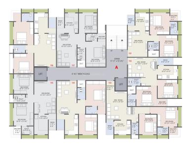 Project Image of 1215 Sq.ft 2 BHK Apartment / Flat for sale in Mahadev Nagar for Rs. 3735000