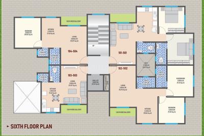Project Image of 406.77 - 593.74 Sq.ft 1 BHK Apartment for buy in Swara Shree Siddhivinayak Residency