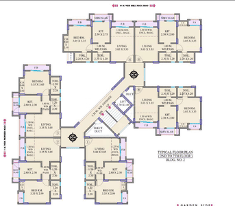Project Image of 447.03 - 457.0 Sq.ft 1 BHK Apartment for buy in Cosmos Meluha