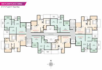 Project Image of 478.0 - 479.0 Sq.ft 2 BHK Apartment for buy in Wonder Nest