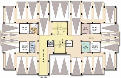 Project Image of 867 Sq.ft 2 BHK Apartment / Flat for sale in Bamunara for Rs. 3300000