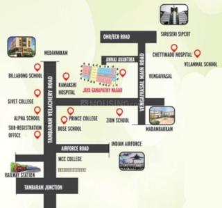 Project Image of 1036.0 - 1600.0 Sq.ft Residential Plot Plot for buy in Evvi Jaya Ganapathi Nagar